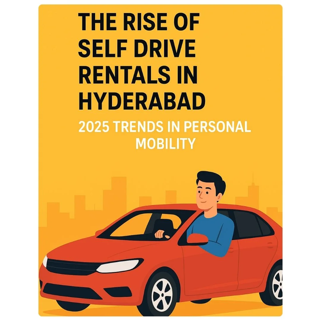 Rise of self drive car rentals in Hyderabad